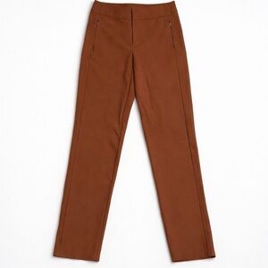 Athleta Stellar Skinny Trouser Ancient Mahogany Size 6 T